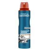 6x L'Oréal Men Expert Deodorant Spray Magnesium 150 ml