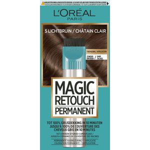 L’Oréal Paris Magic Retouch Permanent 5 - Lichtbruin - Permanente Haarkleuring