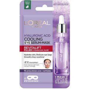 20x L'Oréal Revitalift Filler [HA] Verkoelend Oogserum Masker