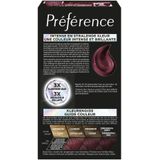6x L'Oréal Preference Vivids Permanente Haarkleuring 5.260 Violet