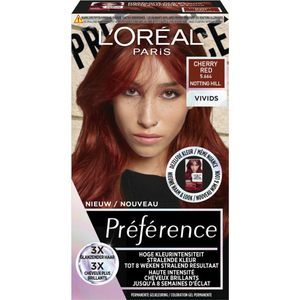 L'Oréal Paris - Preference Vivids - Haarkleuring - 5.664 Cherry Red
