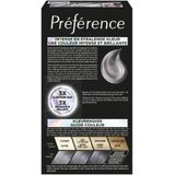6x L'Oréal Preference Vivids Permanente Haarkleuring 9.112 Smokey Grey