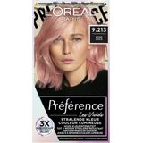 L'Oréal - Preference Vivids - Permanente Haarkleuring - 9.213 Rose Gold - 6x