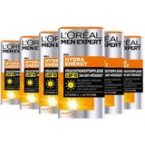 6x L'Oréal Men Expert Gezichtsserum Hydra Energy 24h 50 ml