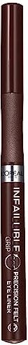 L'Oréal Paris - Infaillible Grip 24H Precision Felt Eyeliner - Bruin - 1 st