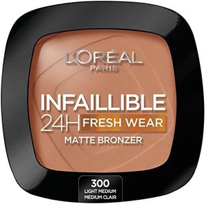 L’Oréal Paris Make-up teint Blush & Bronzer Infaillible 24h Fresh Wear Matte Bronzer 350 Medium