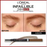 L’Oréal Paris Oog make-up Wenkbrauwen Infaillible Brows 24h Pencil 5.23 Auburn