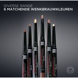 L'Oréal 24H Brow Filling Triangular Pencil 5.0 Light Brunette 1 ml