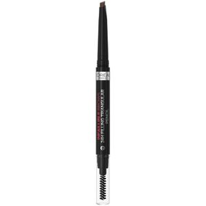 L'Oréal Paris Infaillible 24H Brow Filling Triangular Pencil 3.0 brunette Opdraaibaar wenkbrauwpotlood 9.2gr