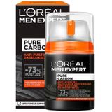 L'Oréal Paris Men Expert Pure Carbon Hydraterende & Matterende Gel Dagcrème - 50 ml - Vette Huid