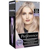 L'Oréal Préférence Cool Blondes Permanente Haarkleuring 8.12 Licht As Beigeblond