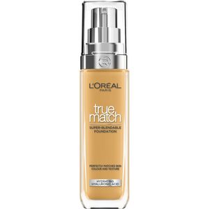 L’Oréal Paris True Match Foundation - Natuurlijk dekkende foundation met Hyaluronzuur en SPF 16 - 6.5N - 30 ml
