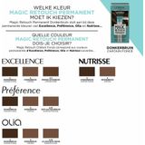 L'Oréal - Magic Retouch Permanent - 3 Donkerbruin - 3x 95 gr
