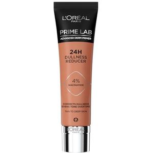 L'Oréal Paris - Prime Lab Dullness Reducer - Make-up Primer - 30 ml - 4% Niacinamide Formule