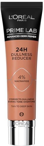 L'Oréal Paris - Prime Lab Dullness Reducer - Make-up Primer - 30 ml - 4% Niacinamide Formule