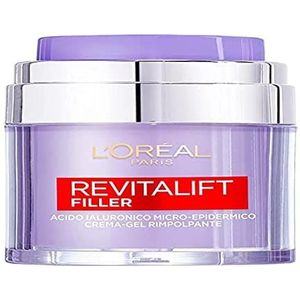 L'Oréal Paris Revitalift Filler Cream Gel Micro-Epidermaal Hyaluronzuur voor een langere hydraterende huid, 50 ml