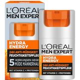 L'Oréal Men Expert - Hydra Energy - Gezichtscrème - Zilver - 50 ml