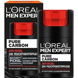 L'Oréal Paris Men Expert Collection Pure Carbon 24h hydraterende verzorging tegen puistjes