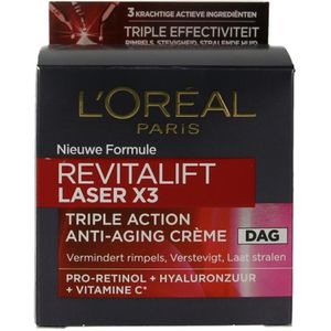L'Oréal - Revitalift Laser X3 - Dagcrème - 50 ml - Huidverzorging