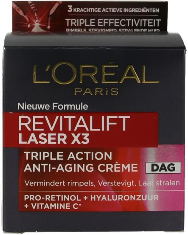 L'Oréal - Revitalift Laser X3 - Dagcrème - 50 ml - Huidverzorging