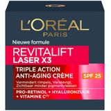 L’Oréal Paris - Revitalift Laser X3 - Dagcrème - SPF25 - Anti-rimpel