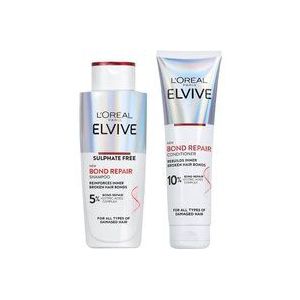 L'Oréal Paris - Elvive Bond Repair - Shampoo 200ml - Conditioner 150ml - Serum 150ml