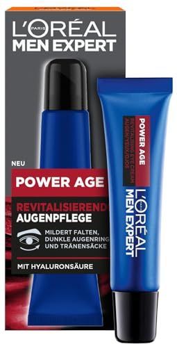 L'oreal Men Expert Power Age Revitalised Eye creme met hyaluron acid