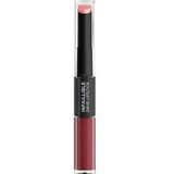L’Oréal Paris - Infallible 24H - Lippenstift en Lipgloss - Tint 502 Red To Stay - 5,7 gr