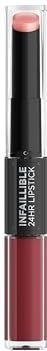 L'Oréal Paris Infaillible 24H Lipstick - Langhoudende 2-staps Lipstick met Vitamine E - 502 Red To Stay - Rood - 5.7ml