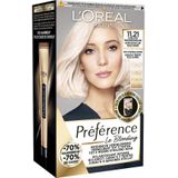 L'Oréal Paris Préférence permanente haarkleuring - Le Blonding 11.21 - Ultra Licht Parelmoer Asblond