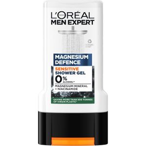 L'Oréal Paris Men Expert Magnesium Defence Hypoallergenic Shower Gel for Sensitive Skin 300ml