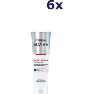 6x L'Oréal Elvive Bond Repair Conditioner 150 ml