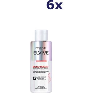 6x L'Oréal Elvive Bond Repair Pre-Shampoo 200 ml