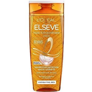 L'Oréal Paris Elseve Extraordinary Oil Coco Shampoo voor fijn en droog haar, 300 ml