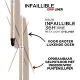 L’Oréal Paris Infaillible Grip 36h Gel Automatic Liner Waterproef Gel Potlood voor Eyeliner Opalescent 5 g