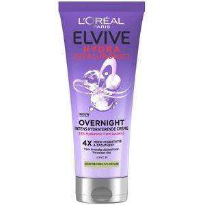 L’Oréal Paris Elvive Hydra Hyaluronic Overnight Cream - Hydraterend Met Hyaluronzuur - 200ml