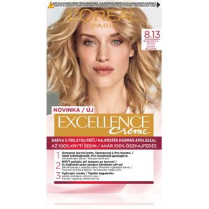 L’Oréal Paris Excellence Creme Haarkleuring Tint 8.13 Blond Clair Beige 1 st