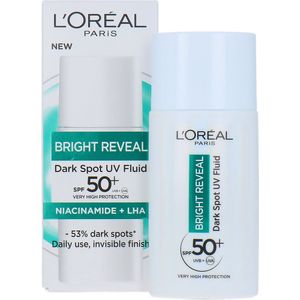 L’Oréal Paris - Bright Reveal Fluid - SPF 50+ - 50 ml - Bescherming tegen Pigmentvlekken