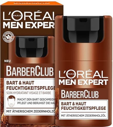 L'Oréal Men Expert Barber Club - Hydraterende Crème - 50 ml - Voor Baard en Huid
