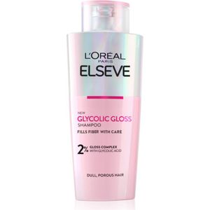 L’Oréal Paris Elseve Glycolic Gloss revitaliserende shampoo om futloos haar te doen stralen 200 ml