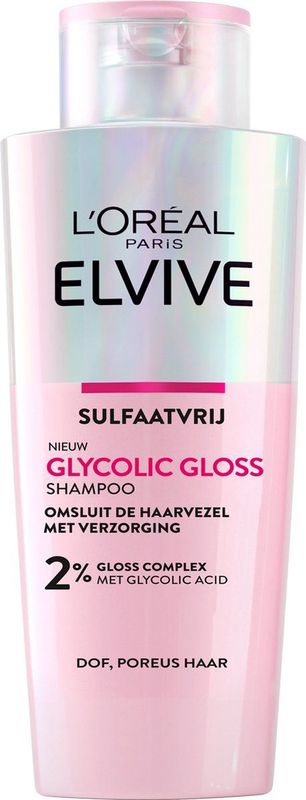 L’Oréal Paris - Elvive Glycolic Gloss - Shampoo - Sulfaatvrij - 300ml