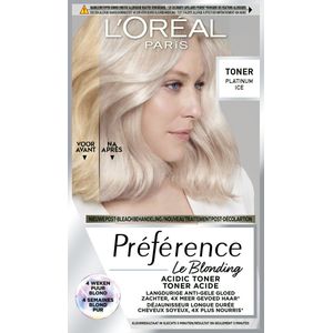 L'Oréal Préférence Le Blonding Permanente Haarkleuring 01 Platinum Ice