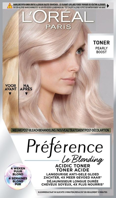 L’Oréal Paris Préférence Le Blonding 02 - Pearly Boost - Toning