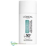 L'Oréal Bright Reveal Dark Spot UV Fluid Moisturizer met SPF50+ - voor een stralendere teint - vermindert en corrigeert pigmentvlekken - 50 ml