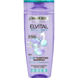 Elvital - Hyaluron Pure - Shampoo - 300ml - Voor Vette Hoofdhuid