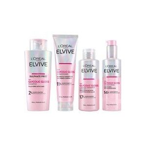 L'Oréal Paris Elvive Glycolic Gloss Glossing Routine for Dull Hair