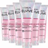 L'Oréal Elvive Glycolic Gloss Conditioner - 6x 150 ml