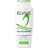 Elvive - Shampoo Multivitamine - 2in1 - Vrij van Agressieve Sulfaten