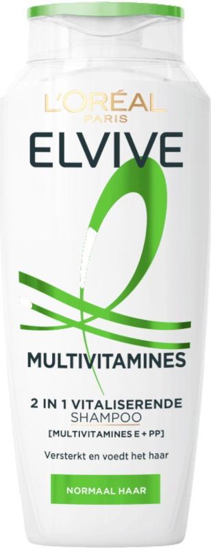 Elvive - Shampoo Multivitamine - 2in1 - Vrij van Agressieve Sulfaten