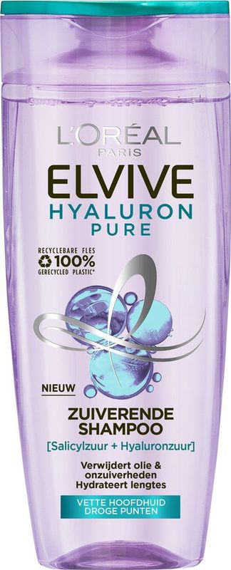 Elvive - Hyaluron Pure - Shampoo - Hydratatie - Diepe Hydratatie